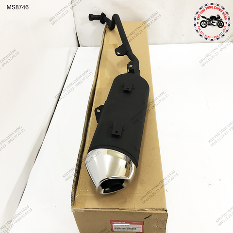 Ống xả/ Pô xe Wave RSX 110 mới (2012-2013)