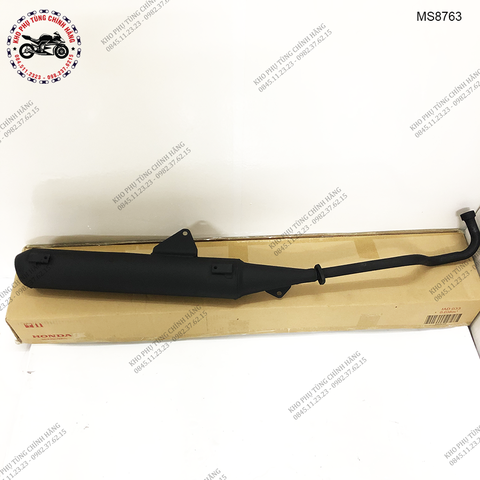 Ống xả/ Pô xe Wave S + RS + RSX 110cc đời 2010-2014 (K03 thường)