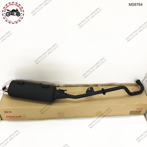 Ống xả/ Pô xe Wave RSX 110cc (2009-2011)