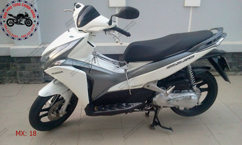 Bộ dàn áo AirBlade-2011. Có 6 màu: Đen bạc, Trắng bạc, đỏ bạc, đỏ đen, trắng xám, đen xám