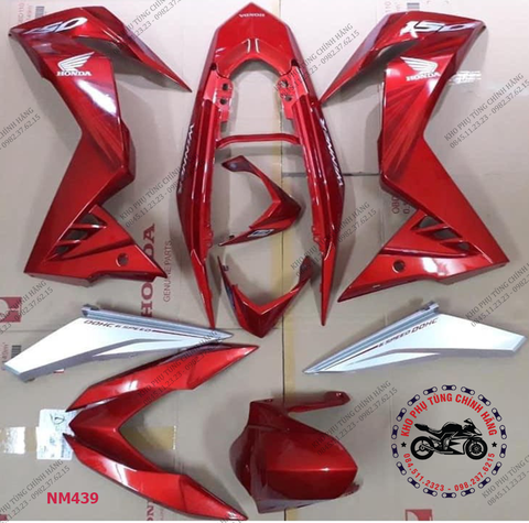 9 món nhựa màu xe Winner V1. (2016-2018). Đầy đủ theo các mẫu xe