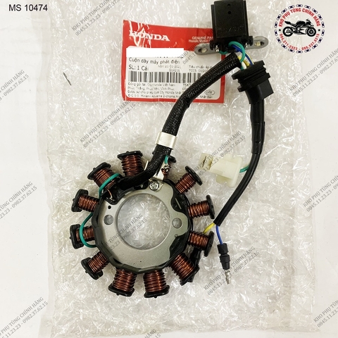 Cuộn dây máy phát điện xe Wave RSX,wave S, Wave RS.