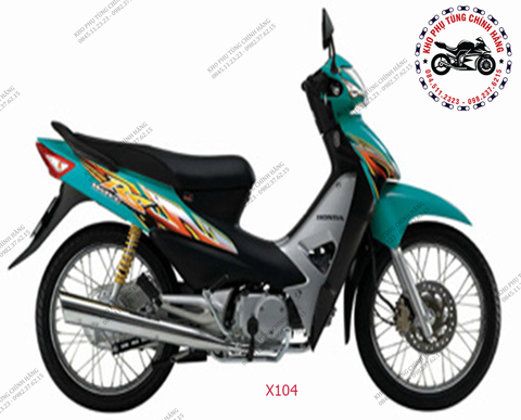 Bộ dàn áo wave RS- 2006 (Có 4 màu: Xanh- đỏ- cam-vàng)