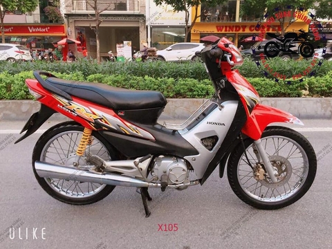Bộ dàn áo wave RS- 2006 (Có 4 màu: Xanh- đỏ- cam-vàng)