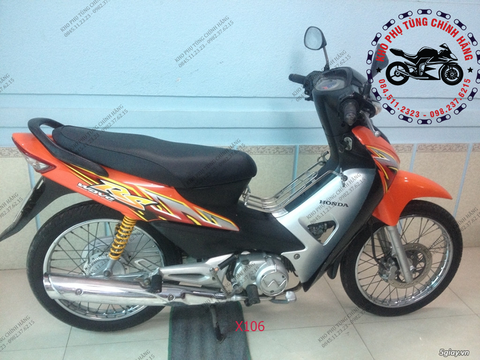 Bộ dàn áo wave RS- 2006 (Có 4 màu: Xanh- đỏ- cam-vàng)