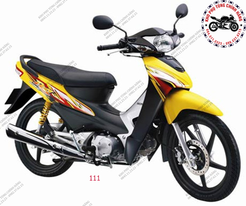 Bộ dàn áo wave RS- 2007 (Có 4 màu: Xanh- đỏ- cam-vàng)