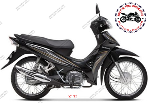 Bộ nhựa dàn áo wave Blade (xe số)- 2014 BẢN Tiêu chuẩn-(Có 3 màu:Đen-Trắng-Đỏ)