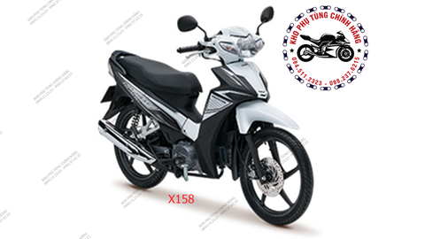 Bộ nhựa dàn áo wave Blade (xe số)-2018  BẢN Thể thao (Có 4 màu: Xanh đen-Đen vàng đồng-Trắng đen-Đỏ đen)