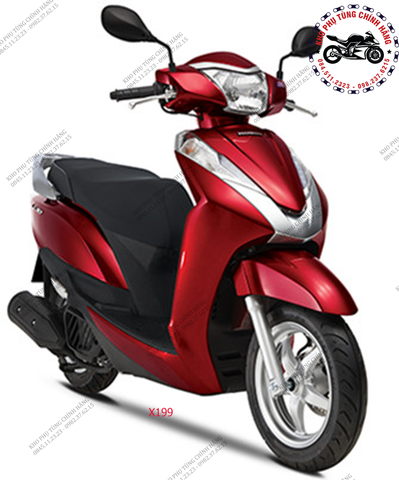 Bộ nhựa dàn áo Lead 125cc-2013. Bản tiêu chuẩn. Có 6 màu: Đen-Trắng-Đỏ mận-Xám-Vàng đồng-Nâu