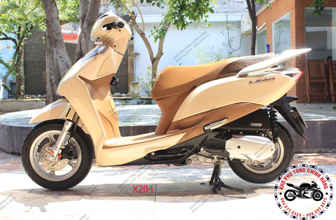 Bộ nhựa dàn áo Lead 125cc-2013. Bản Cao cấp. Có 4 màu: Vàng nhạt-Xanh tím-Đen-Trắng