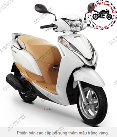 Bộ nhựa dàn áo Lead 125cc-2013. Bản Cao cấp. Có 4 màu: Vàng nhạt-Xanh tím-Đen-Trắng