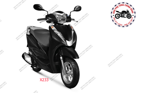 Bộ nhựa dàn áo Lead 125cc- 2018 Bản tiêu chuẩn. Có 2 màu: Đen- Đỏ