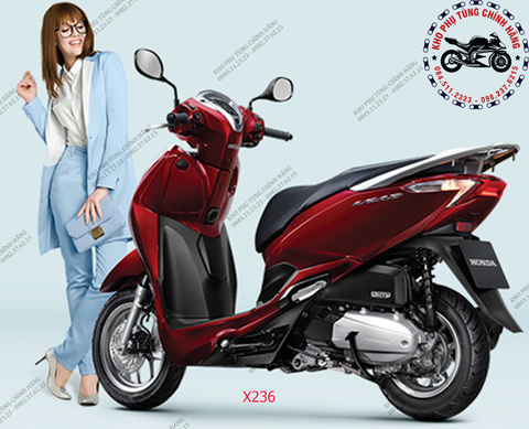 Bộ nhựa dàn áo Lead 125cc- 2018 Bản tiêu chuẩn. Có 2 màu: Đen- Đỏ