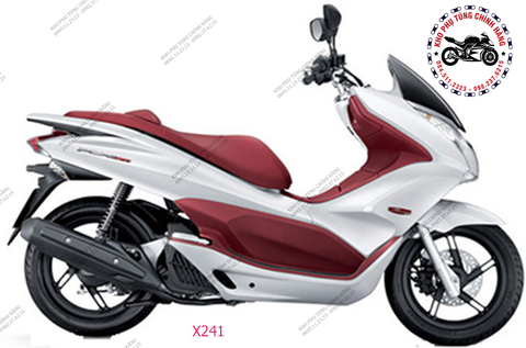 Bộ nhựa dàn áo PCX-2012 (Có 4 màu: Trắng-Đen-Đỏ-nâu)