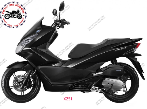Bộ nhựa dàn áo PCX bản tiêu chuẩn-2015 (Có 3 màu: Đen- Xanh Lam- Đỏ)