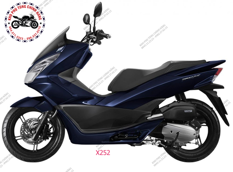 Bộ nhựa dàn áo PCX bản tiêu chuẩn-2015 (Có 3 màu: Đen- Xanh Lam- Đỏ)