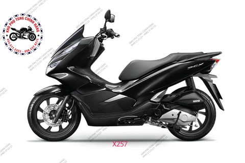 Bộ nhựa dàn áo PCX 125cc-2018 (Có 4 màu: Đen-Trắng-Bạc-Đỏ)