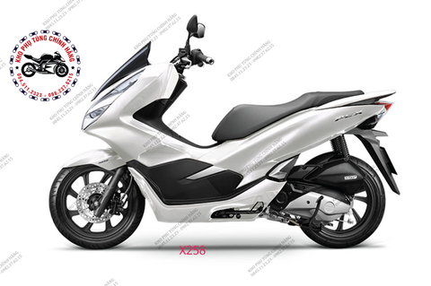 Bộ nhựa dàn áo PCX 125cc-2018 (Có 4 màu: Đen-Trắng-Bạc-Đỏ)