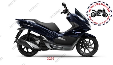 Bộ nhựa dàn áo PCX HYBRID 150cc-2018 Màu xanh than