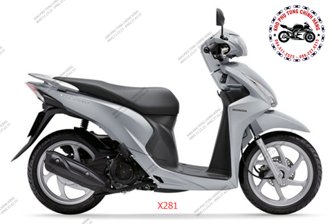 Bộ nhựa dàn áo Vision - 2014 Bản Thanh lịch (Có 3 màu: Bạc-Đen-Xám)