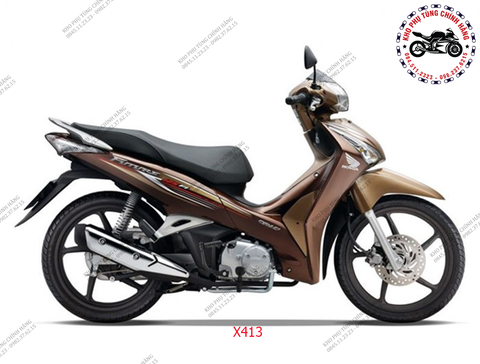 Bộ nhựa dàn áo Future 125 - 2013. Có 5 màu: Đen- Đỏ đen- Đỏ tươi- Xám- Nâu