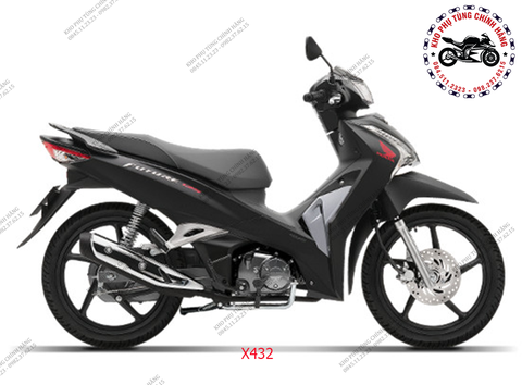 Bộ nhựa dàn áo Future 125-(2018-2019) Vành đúc. Có 4 màu: Đen mờ- Đỏ đô- Xanh- Nâu.