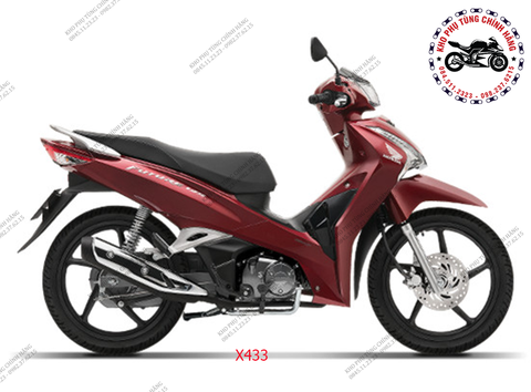 Bộ nhựa dàn áo Future 125-(2018-2019) Vành đúc. Có 4 màu: Đen mờ- Đỏ đô- Xanh- Nâu.