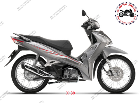 Bộ nhựa dàn áo Future 125 -(2018-2019) Vành nan. Có 3 màu: Đen đỏ- Đỏ tươi- Bạc