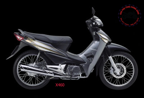 Bộ nhựa dàn áo wave S -2008 (Có 4 màu: Đỏ-Đen-Xanh- Tím hồng)