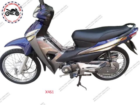 Bộ nhựa dàn áo wave S -2008 (Có 4 màu: Đỏ-Đen-Xanh- Tím hồng)
