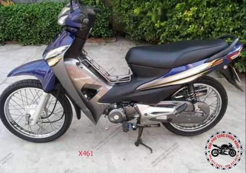 Bộ nhựa dàn áo wave S -2008 (Có 4 màu: Đỏ-Đen-Xanh- Tím hồng)
