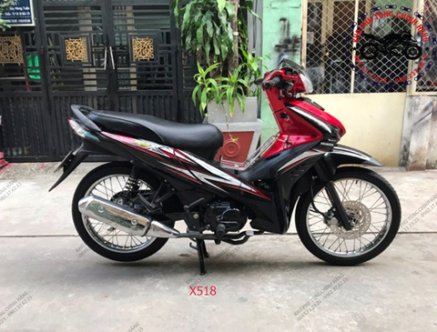 Bộ nhựa dàn áo RSX 110cc- 2009-(Có 4 màu: Trắng-Đen đỏ-Đỏ-Xanh)