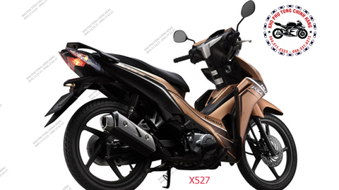 Bộ nhựa dàn áo RSX 110cc- 2012-(Có 6 màu: Xám bạc-Trắng- Vàng đồng-Đen-Đỏ đen-Trắng đen)
