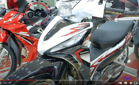 Bộ nhựa dàn áo RSX 110cc- 2019 tem chìm (Có 4 màu: Xanh dương- Đỏ-Trắng- Xanh cốm)