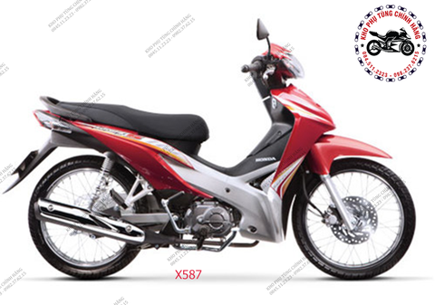 Bộ nhựa dàn áo wave S110 -2011 (Có 5 màu: Đỏ-Đen-Xanh-Trắng-Bạc)