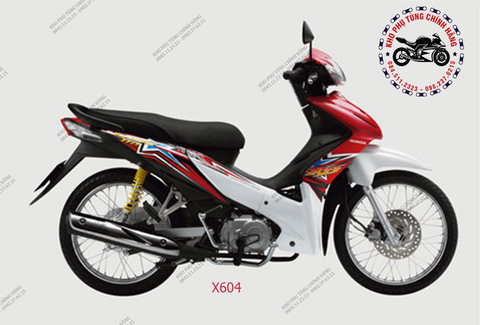 Bộ nhựa dàn áo wave RS110 cc- 2010 (Có 4 màu: Đỏ, vàng, xanh đậm, xanh nhạt