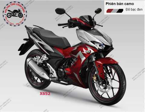 Bộ nhựa dàn áo Winner X-2019 Bản Camo. Có 2 màu: Xanh- Đỏ