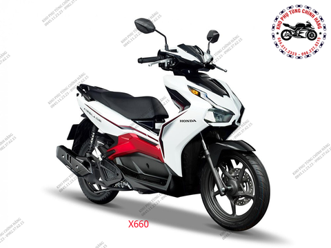 Bộ nhựa dàn áo Air Blade 125cc - 2020 Bản tiêu chuẩn. Có 4 màu: Xanh- Bạc- Trắng-Đỏ.