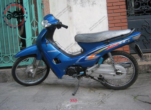 Bộ dàn áo wave anpha - đời 2000 (wave nhỏ Máy đen/ lốc đen). có 5 màu