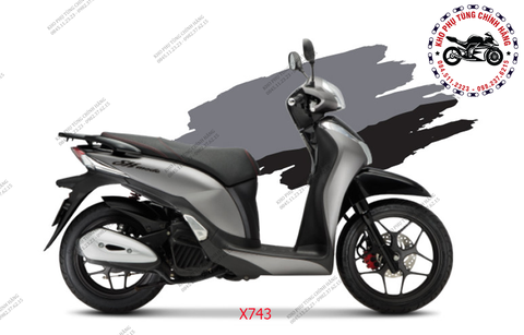 Bộ nhựa dàn áo SH Mode- 2018 Bản Cá tính. Có 3 màu: Đỏ đậm- Bạc mờ- Trắng