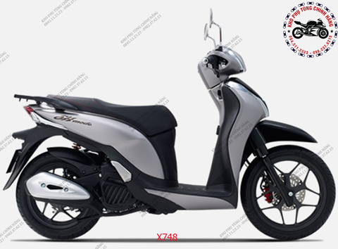 Bộ nhựa dàn áo SH Mode- 2019 Bản Cá tính. Có 3 màu:Bạc mờ- Trắng sứ- Đỏ Đậm