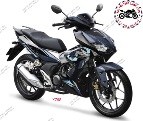 Bộ nhựa dàn áo Winner X-2020 Bản Camo - Có 2 màu: Xanh đậm-Đỏ 