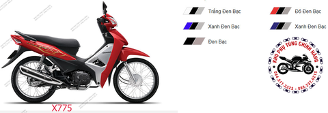 Bộ nhựa dàn áo wave Alpha 110cc-2021 (Có 5 màu: Đen- Trắng-Xanh nước biển-Xanh đậm-Đỏ)