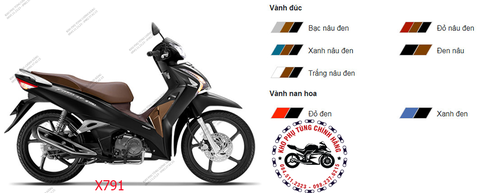 Bộ nhựa dàn áo Future 125 -2020 Vành đúc. Có 5 màu: Đen mờ- Xanh- Bạc-Trắng- Đỏ