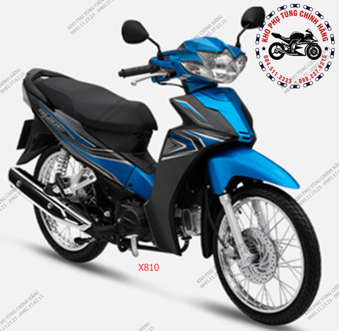 Bộ nhựa dàn áo wave Blade (xe số)-2019  BẢN Tiêu chuẩn (Có 3 màu: Xanh-Đen-Đỏ)