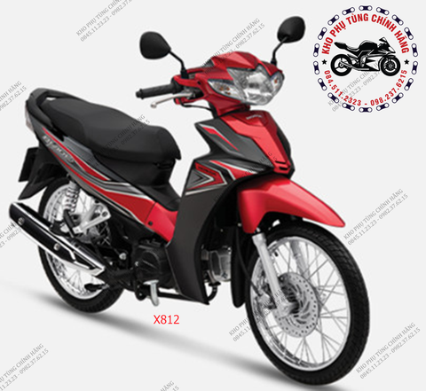 Bộ nhựa dàn áo wave Blade (xe số)-2019  BẢN Tiêu chuẩn (Có 3 màu: Xanh-Đen-Đỏ)