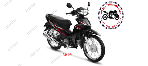 Bộ nhựa dàn áo wave Blade (xe số)-2021  BẢN Tiêu chuẩn (Có 3 màu: Xanh-Đen-Đỏ)