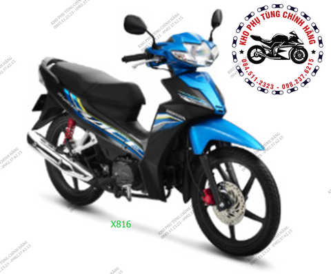 Bộ nhựa dàn áo wave Blade (xe số)-2021  BẢN Thể thao (Có 4 màu: Đen-Xanh-Trắng-Đỏ)