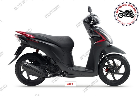 Bộ nhựa dàn áo Vision- (2018-2019) Bản ĐẶC BIỆT (có 2 màu: Đen mờ- Trắng)