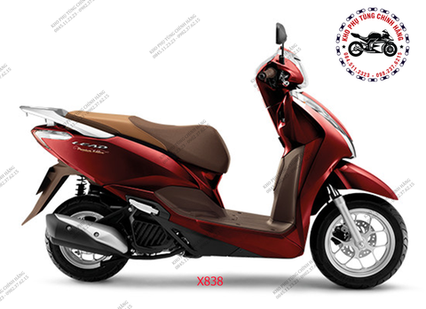 Bộ nhựa dàn áo Lead 125cc- (2019-2021)- bản cao cấp. Có 6 màu: Xanh- Đỏ-Trắng-Đen-Vàng-Trắng ngà.